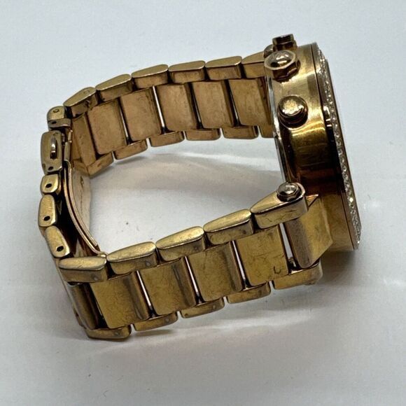 Michael Kors Parker MK5491 Women Rose Gold Analog Dial Quartz Wrist Watch JNA622 main image 9